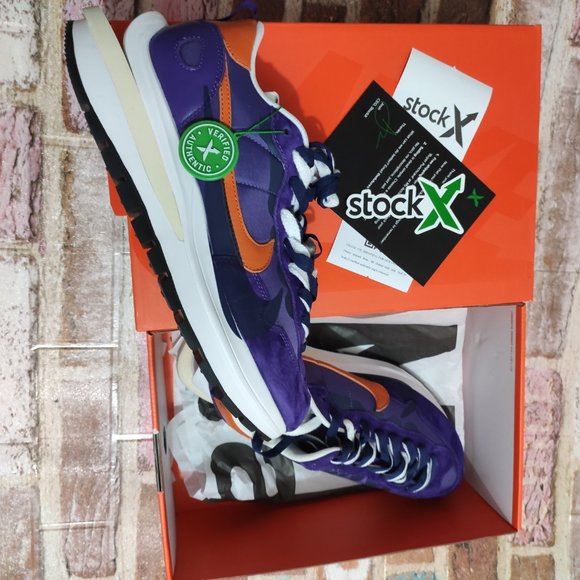 sacai x VaporWaffle \'Dark Iris\' US9.5